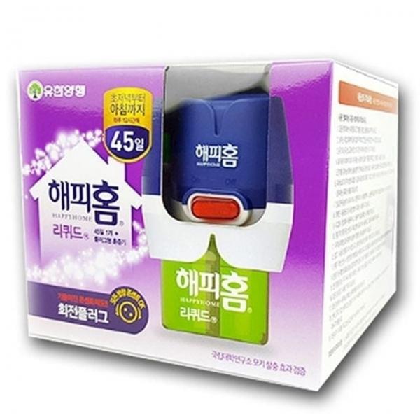 세트 해피홈 리퀴드 플러그형 리필액 훈증기 유한