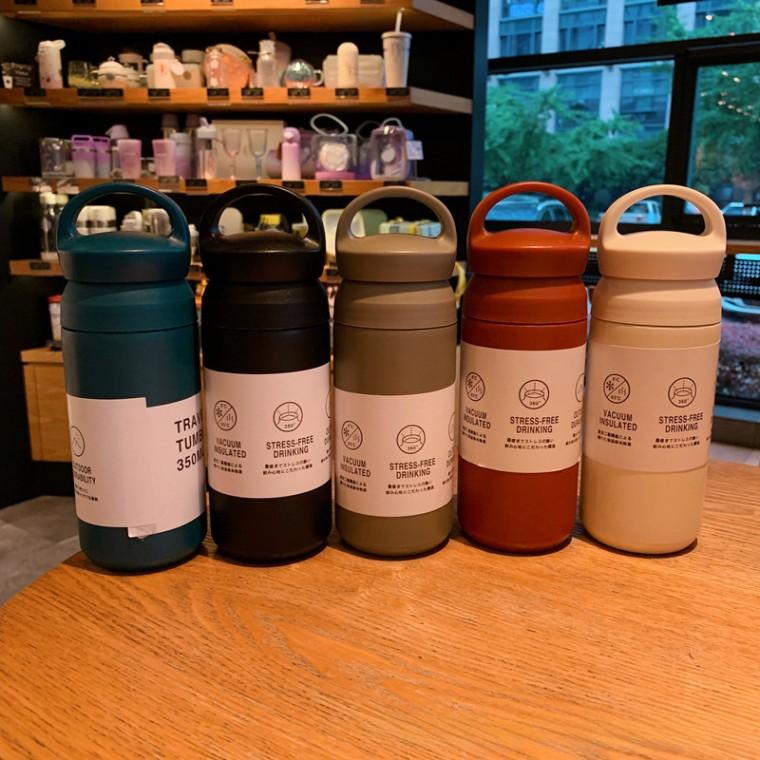 스텐보틀 350ml 보냉 보온 텀블러 각인 제작 라벨