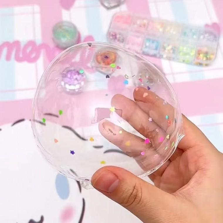 풍선 공 만들기 실리콘 테이프 5cm x 1M 말랑이
