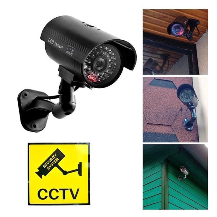 가짜 방범 카메라 회전형 모형 CCTV 매장 연출용