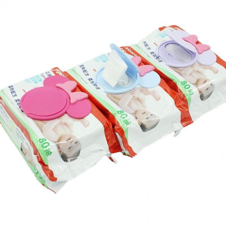 물티슈 리필형 캡 케이스 탈부착 뚜껑 리필전용