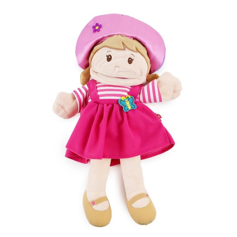 말하는 손인형 소녀