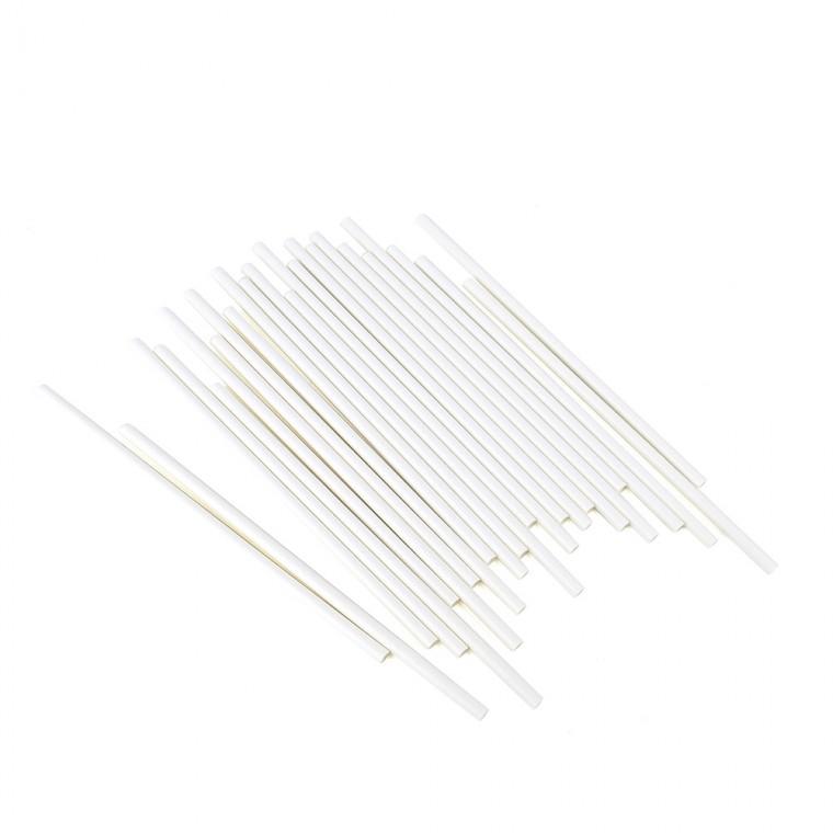 일회용 종이빨대 25p 화이트