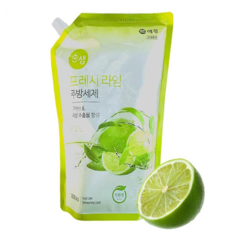 순샘 프레시라임 주방세제 라임향 1종주방세제 1.2L