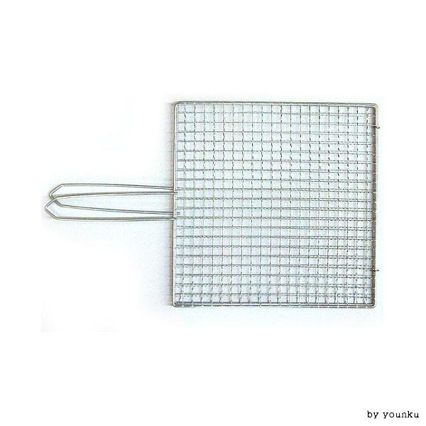 접이식 석쇠 정사각26cm-H/생선구이/고기구이/불판/석