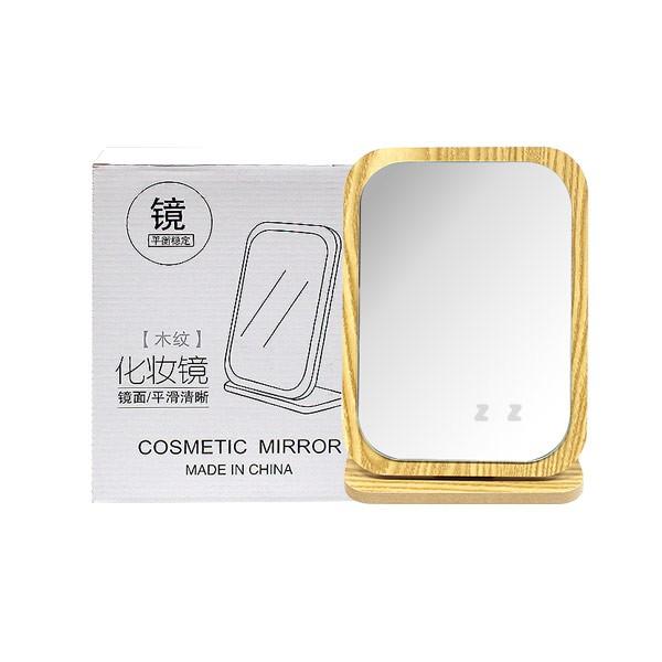 태극 세로사각형 원목 화장거울 6089 -T