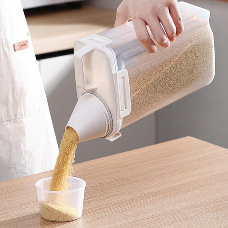 [쿠킹홈] 프레시락 도어포켓 잡곡통(2.5L) -DT