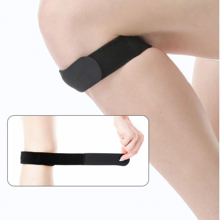 실리콘 스트랩내장 무릎보호대 무릎아대 무릎밸트