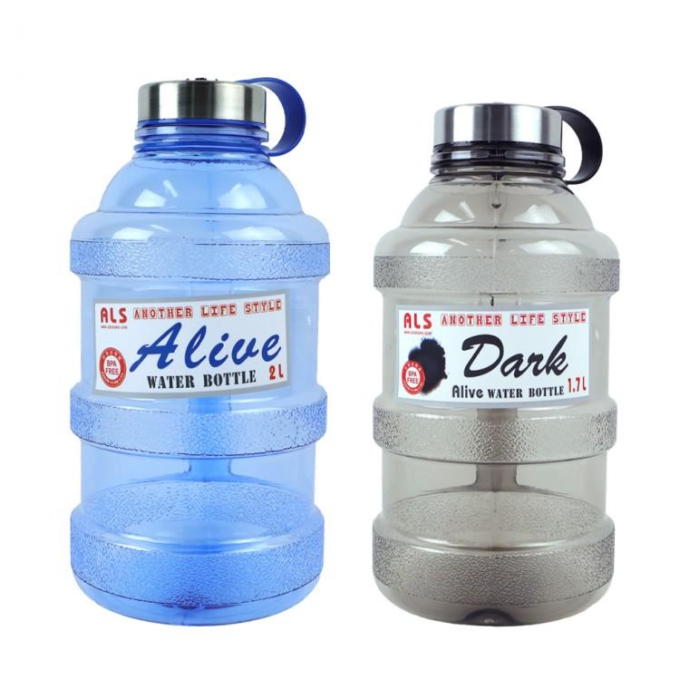 얼라이브 물병(스텐뚜껑) 2L