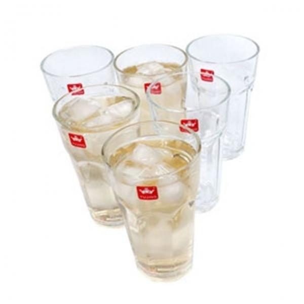 찻잔 유징글라스 녹차 370ml 6개 물컵 커피