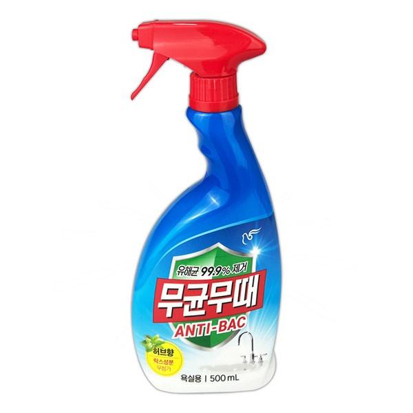 무균무때 안티박 욕실용 세정제 500mL -TJ 욕실용세정제 욕실청소 욕실세척제 욕실세정제 욕실 화장실청소