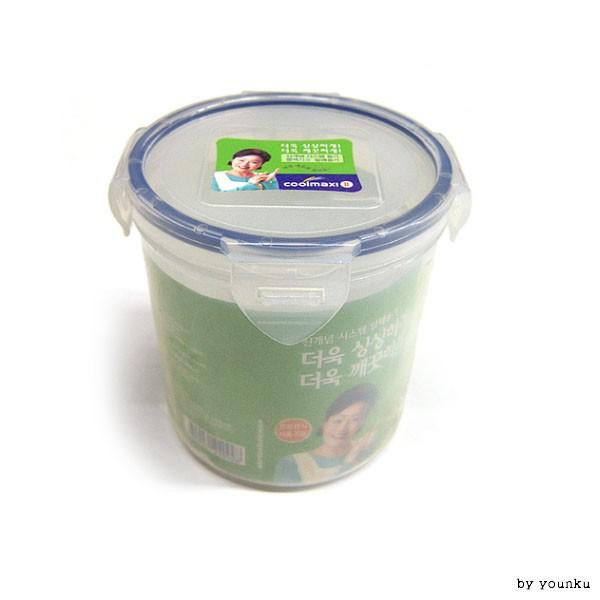 쿨맥시 900ml 원형8호/반찬통/찬통/도시락/김치통