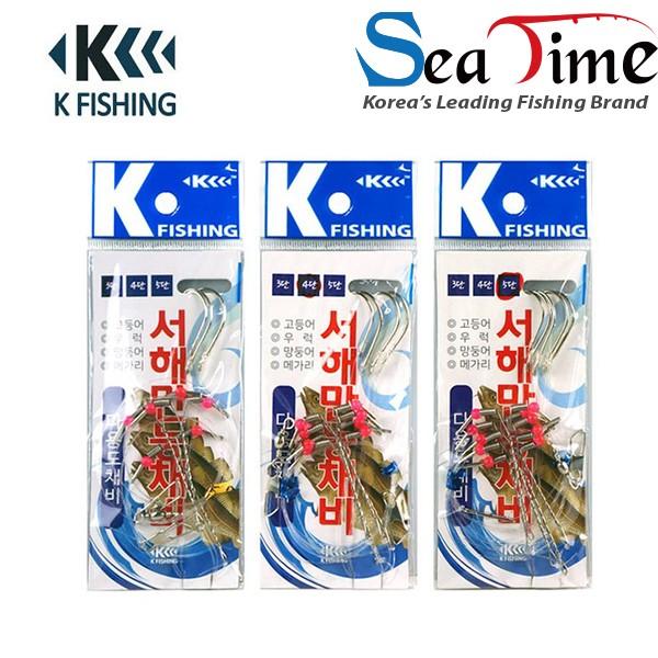 S 씨타임 KF 서해만능채비(5단)우럭 광어 망둥어 채비
