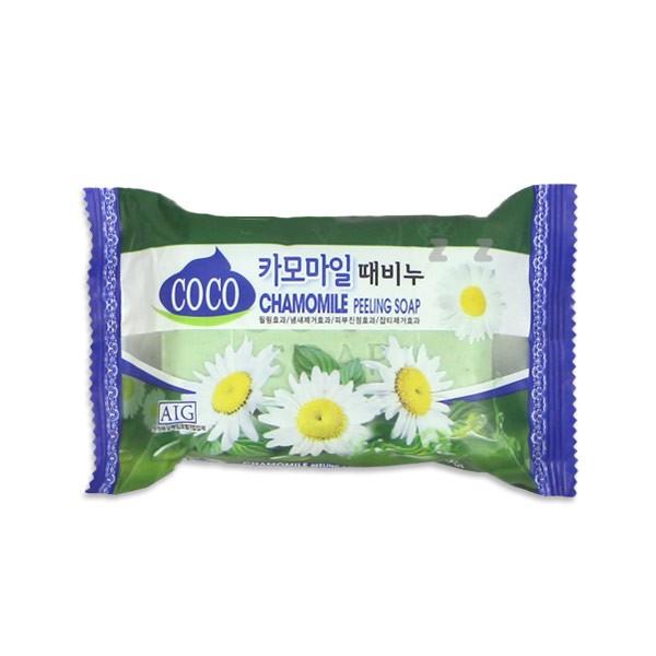 COCO 카모마일 때비누 -T1/때밀이/바디워시/타올/목욕파우치