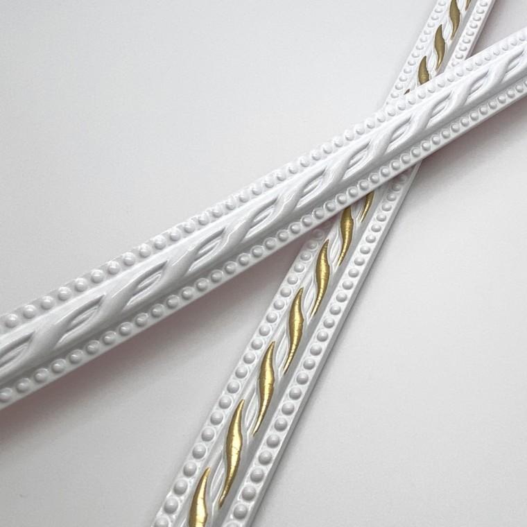 PVC 테두리 웨인스코팅 띠몰딩 폭12mm 길이5m