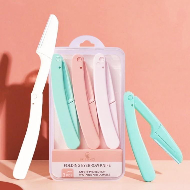접이식 눈썹칼 3P 세트