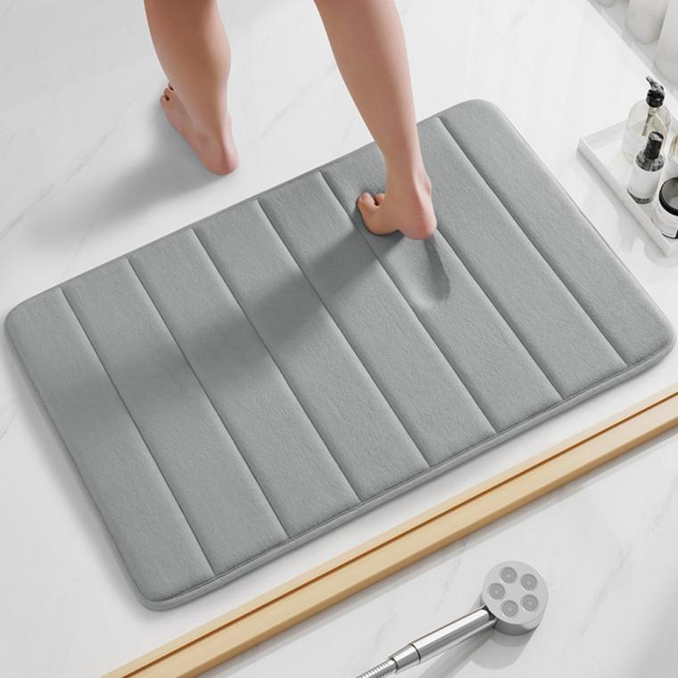 그레이 사각 메모리폼 발매트 50X80cm