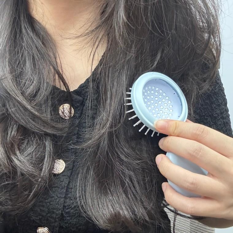 휴대용 접이식 빗거울 세트