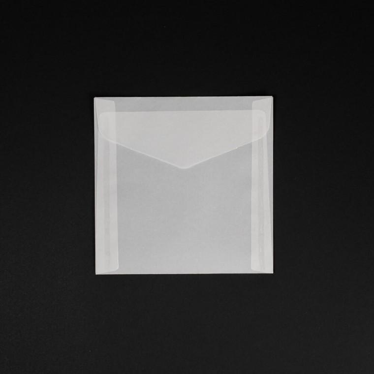 반투명 트레이싱 엽서 봉투 정사각 12x12cm 1매