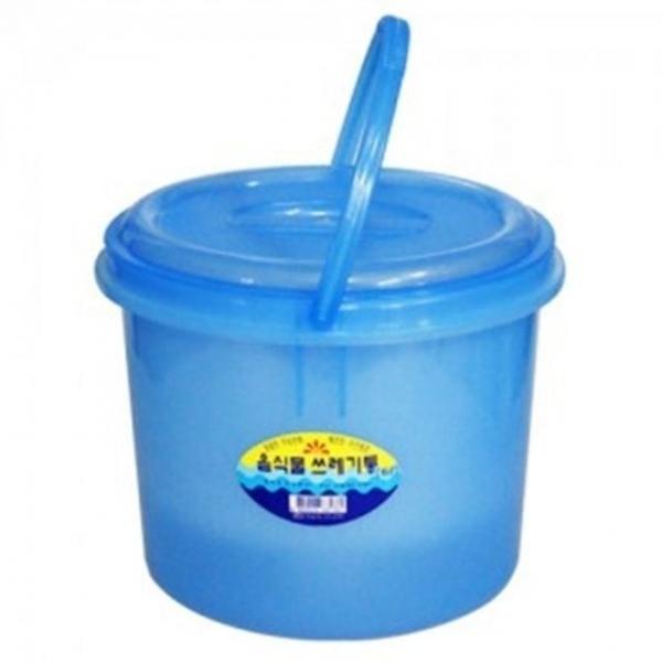 재질 음식물 쓰레기통 6L 플라스틱 대일