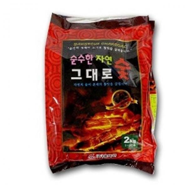 자연 그대로 숯 2kg 순수한