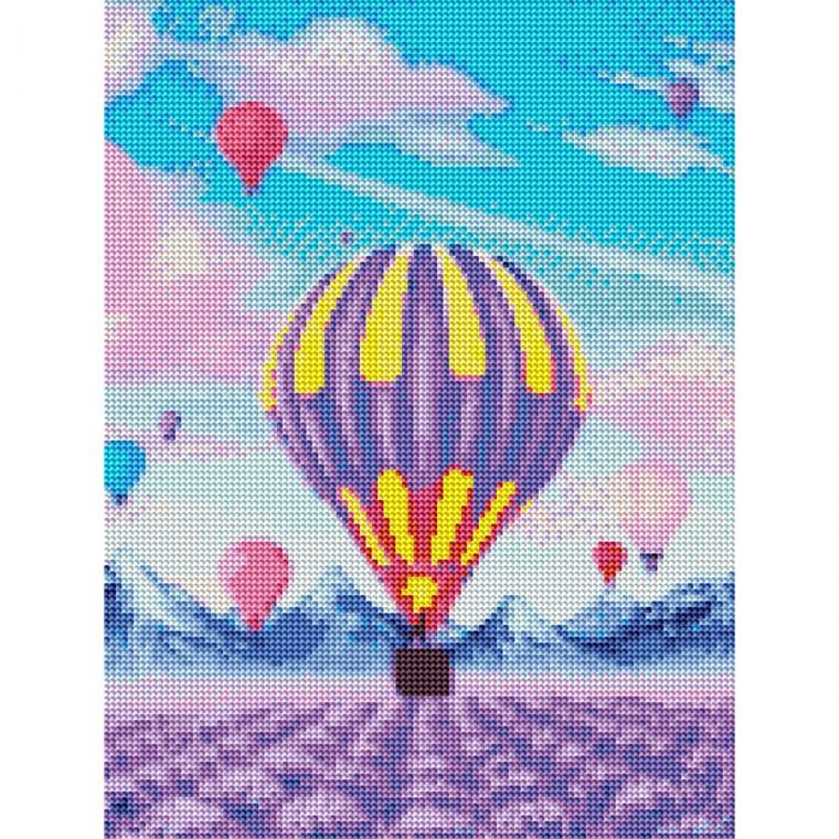 하모니아트 DIY보석십자수 캔버스형 30X40 열기구