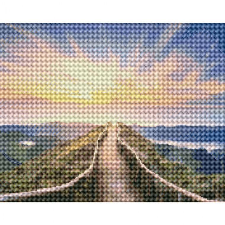 하모니아트 DIY보석십자수 패브릭형 40X50 너에게 가는 길
