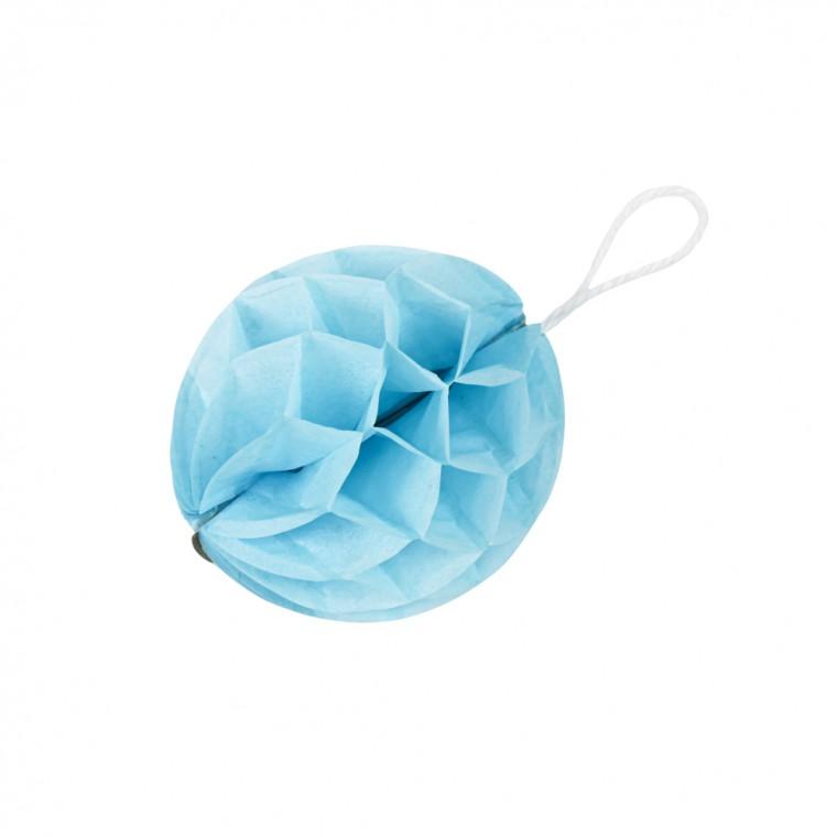데코파티장식 미니 허니컴볼 5cm 1p 블루