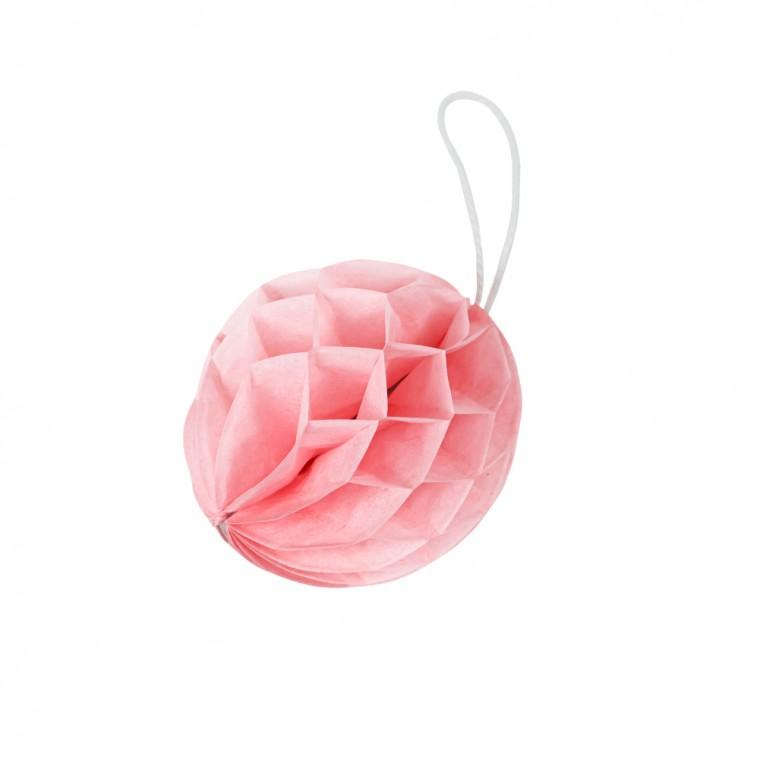 데코파티장식 미니 허니컴볼 5cm 1p 핑크