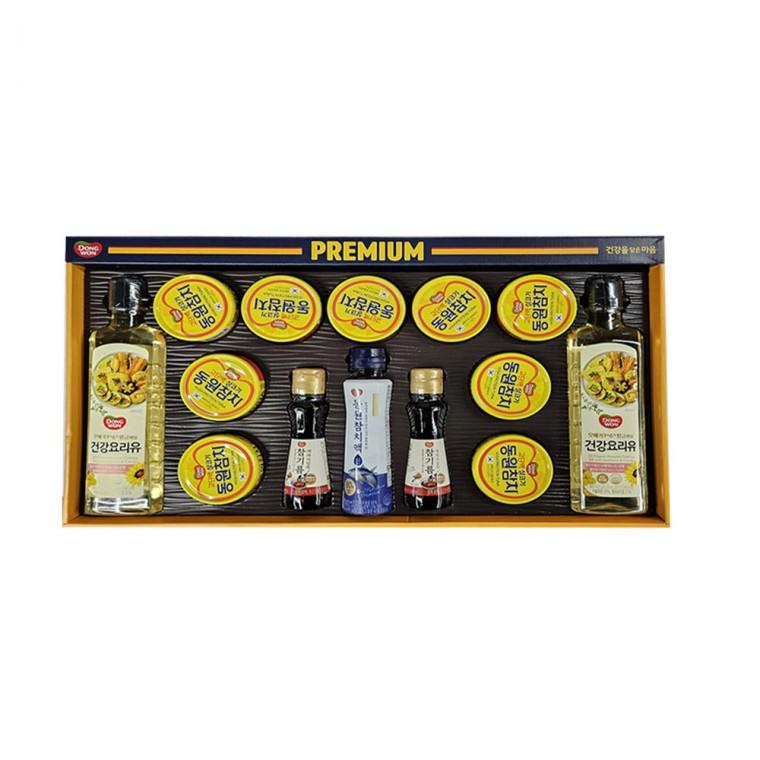 동원 프리미엄 60호 선물세트 1세트 참치 식용유 참기름 설 추석 선물