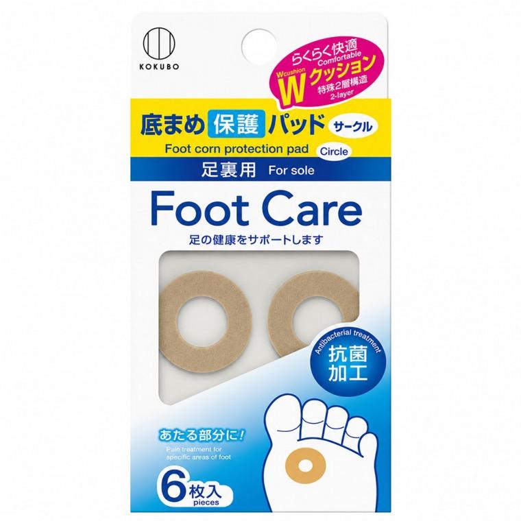 코쿠보 일본 티눈 보호패드 원형 쿠션패드 대형 6매
