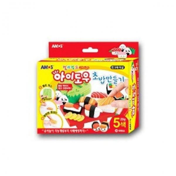컬러 초밥 만들기 미술 어린이 놀이 점토 장난감