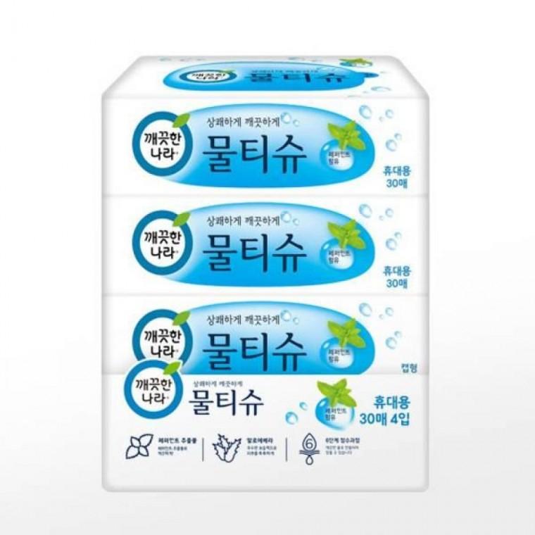 깨끗한나라 물티슈 휴대용(신) (30매)