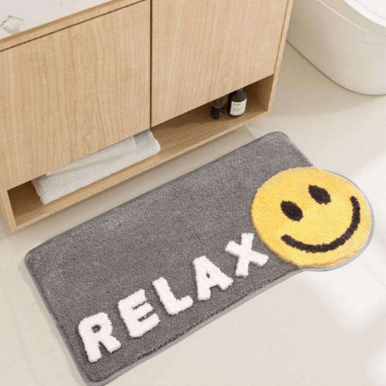RELAX 극세사 러그(45x85cm) 욕실 발매트 인테리어 현관 주방