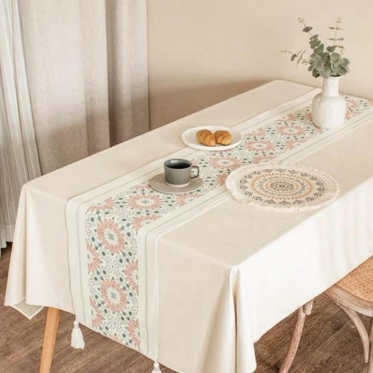 가죽 방수 식탁보(110x160cm) 테이블보 식탁커버