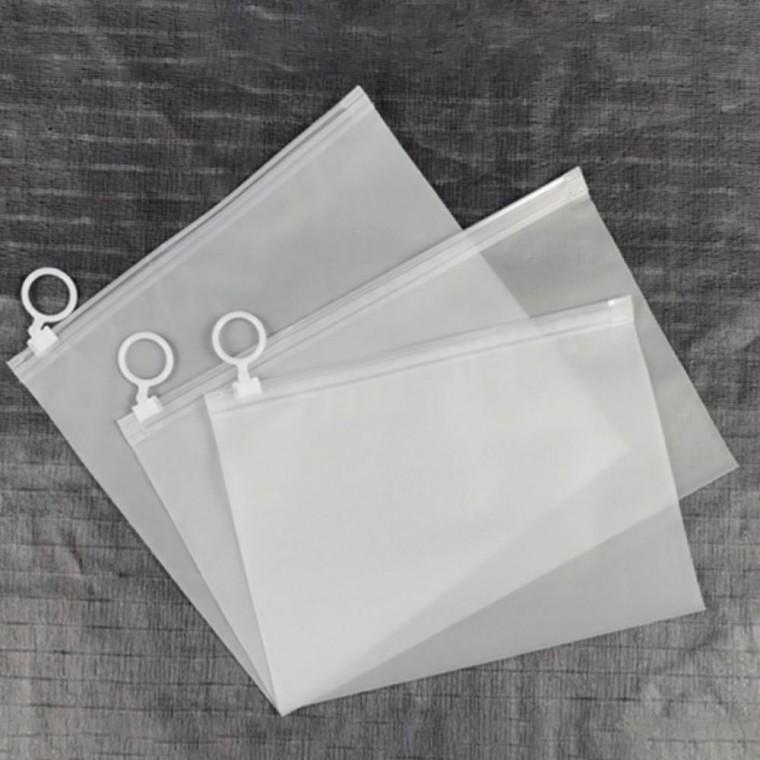 원형고리지퍼팩 10장 30x20cm 수납지퍼백 정리필수품 주방
