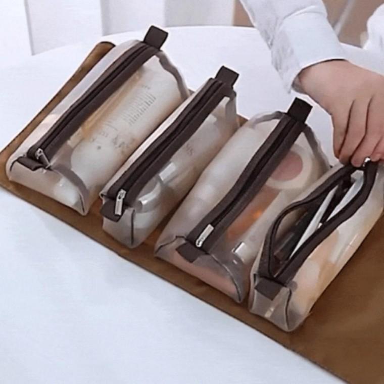 세면가방 다용도 여행용 수납 멀티파우치 화장품 메쉬 파우치 소품