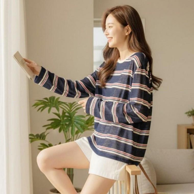 아이스 단가라티셔츠 쿨 여름 여성용 봄가을용