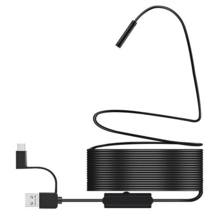 스마트폰 내시경 산업 카메라 2m C핀 USB 타입