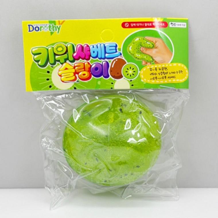 아동 키위 샤베트 슬랑이 슬러쉬 말랑이 장난감 12개입