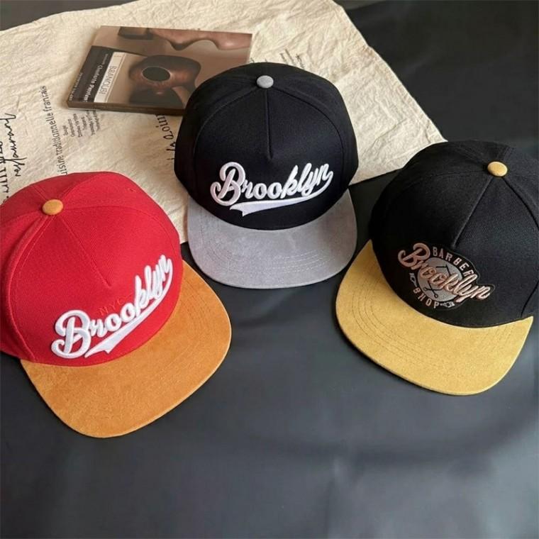 배색 레터링 BROOKLYN 스트릿 스냅백 EL-1010588