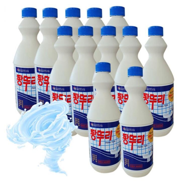 변기막힘 뚫어뻥 팡뚜리 배수관 막힘 1리터 12개입