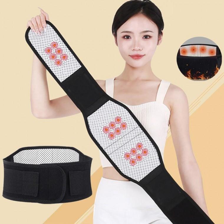 토르 마린 자가 발열 복대 보호대 온열 마그넷 자석 허리 찜질