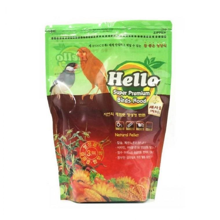 헬로 프리미엄 새 사료 핀치류 전용 1kg 조류 카나리아 십자매 문조 알곡 모이 영양식 앵무새