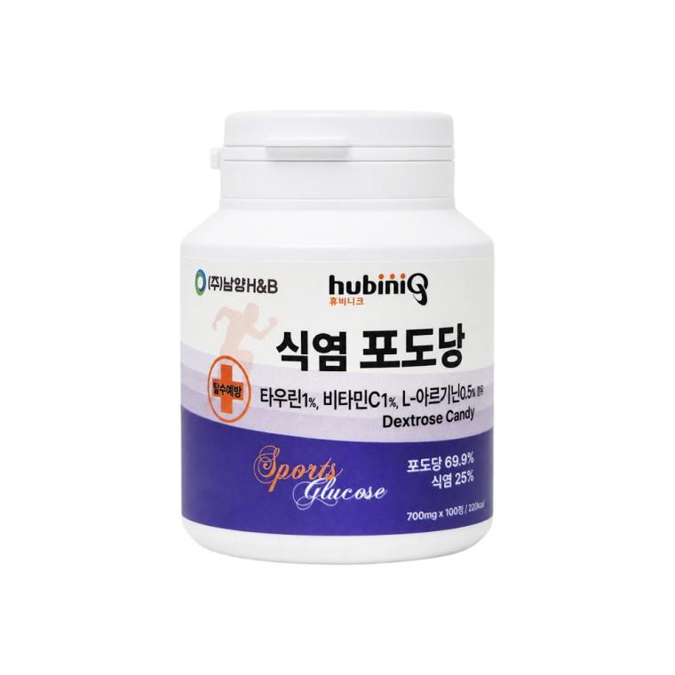 휴비니크 식염 포도당 100정