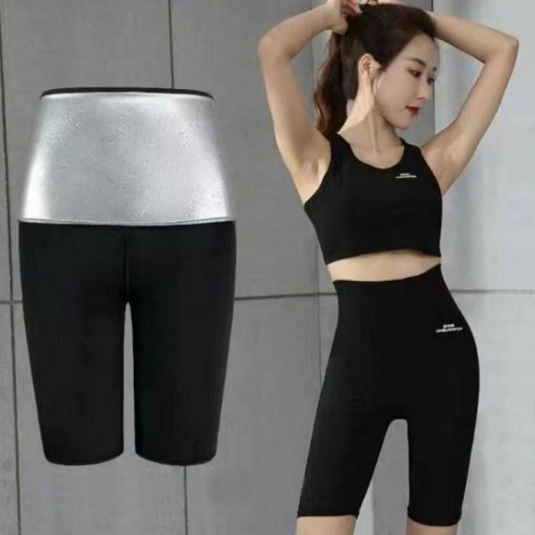 트레이닝 여성운동복 부스터 복부용 5부레깅스