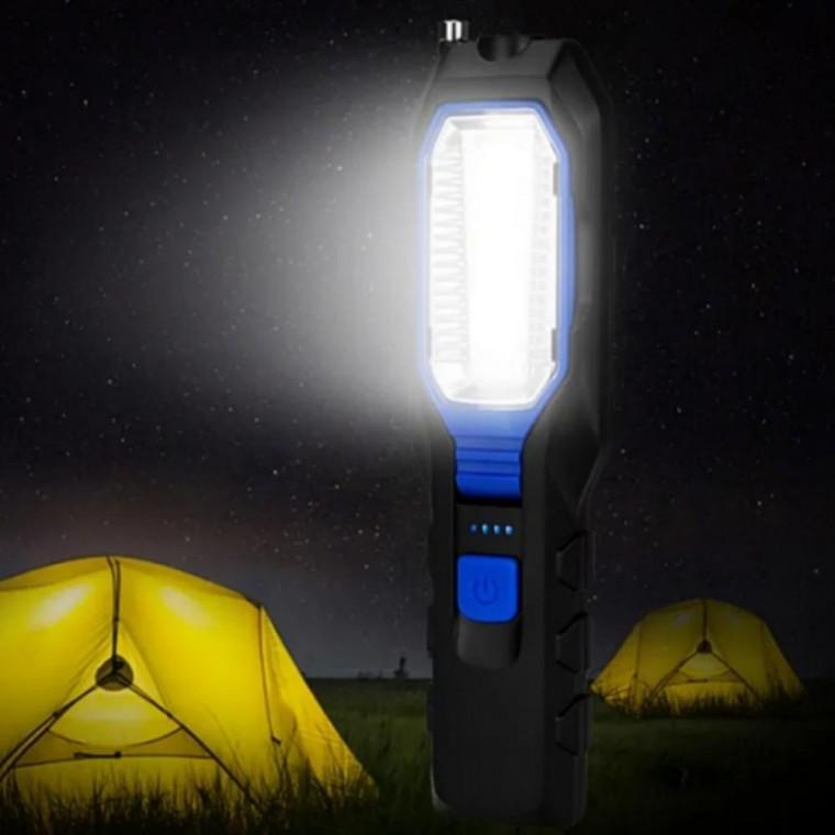 LED 충전식 멀티 자석 손전등 후레쉬 야외등 작업등