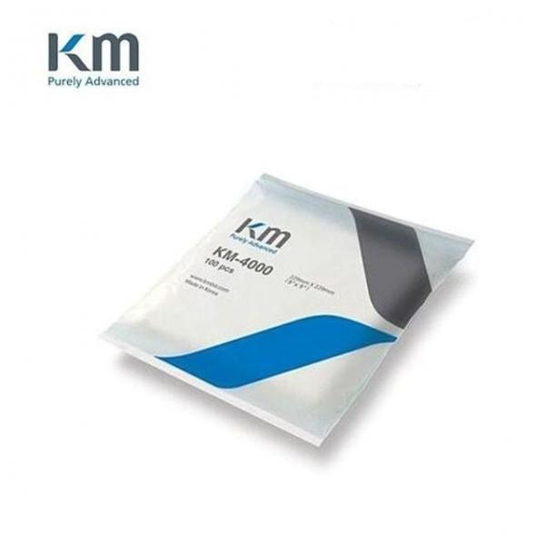 크린룸 폴리에스터 23x23cm KM-4000 와이퍼 100매