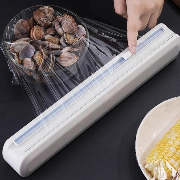 주방 슬라이드 절단기 업소용 디스펜서 랩 커팅기 컷팅기