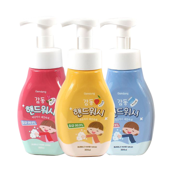 감동핸드워시 300ml 손세정제 거품형 손비누 폼워시 버블핸드워시
